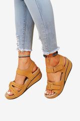 Women's Casual Open-Toe Sandals with Adjustable Straps