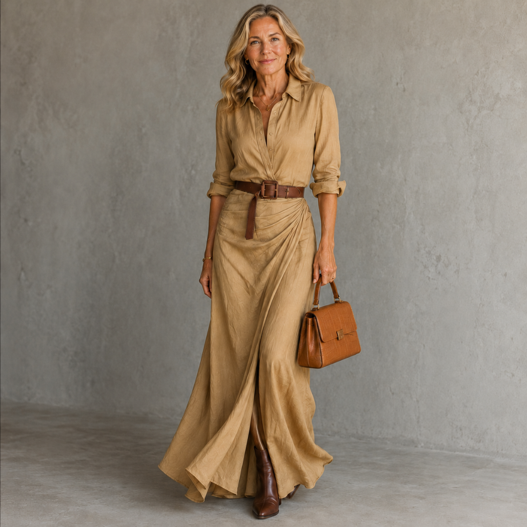 Diana | Shirt Maxi Dress