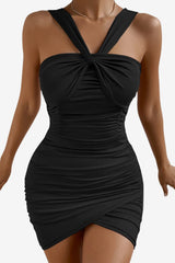 Women's Zoey Bodycon Mini Dress with Crisscross
