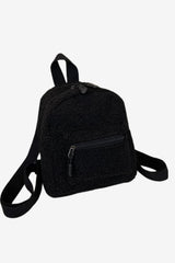 Women’s Mini Backpack Sherpa Fleece Small Rucksack