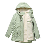 Elera – Cozy Quilted Winter Coat with Hood