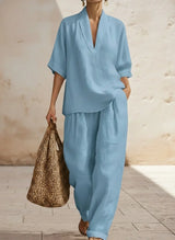 Lilly | Effortless Linen Two-Piece Set