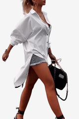 Women’s White Midi Skirt Elastic Waist Summer Fit