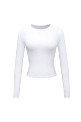 Women’s Long Sleeve Slim Fit Round Neck Top
