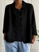 Helen | Button-Front Blouse