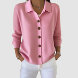 Ria | Button-Up Knit Cardigan