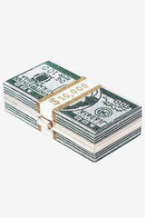 Women's Rhinestone US Dollar Clutch Bag with Chain Strap