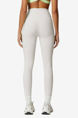 Women’s High Waist Ribbed Gym Leggings Full Length
