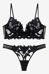 Women’s Lace Lingerie Set 2-Piece Bra and Briefs