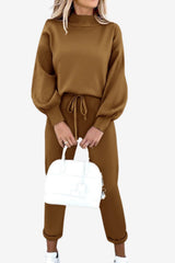 Women’s Co-ord Tracksuit Set with Relaxed Fit and Cuffed Legs