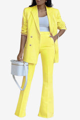 Women’s Blazer and Trousers Set – Formal Suit Outfit