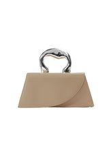 Women’s Trapezoid Tote Bag with Metal Handle