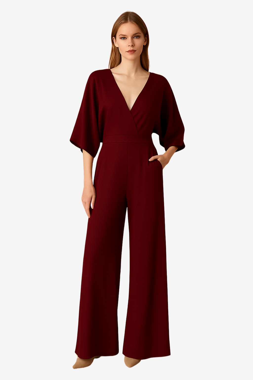 Women’s Off-Shoulder Jumpsuit Wide Leg Summer Outfit