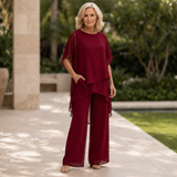 Beverly™ | Elegant Asymmetrical Two Piece Set