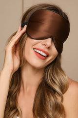 Women's Silk Sleep Eye Mask with Elastic Band
