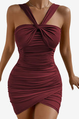 Women's Zoey Bodycon Mini Dress with Crisscross