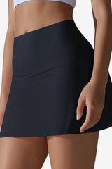 Women’s Quick-Dry Tennis Skort with Built-In Shorts
