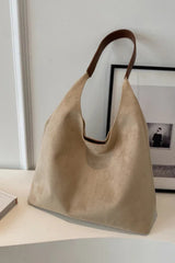 Women's Suede Hobo Shoulder Bag
