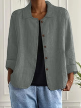 Helen | Button-Front Blouse