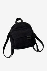 Women’s Mini Backpack Sherpa Fleece Small Rucksack
