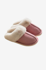 Women's Plush Faux Fur Slippers Soft Suede - Like Indoor Cozy