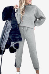 Women’s Co-ord Tracksuit Set with Relaxed Fit and Cuffed Legs