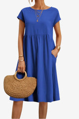 Women's Lightweight Summer Babydoll Dress