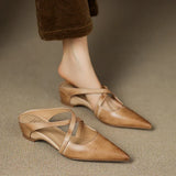 Aluna™ | Genuine Leather Mules