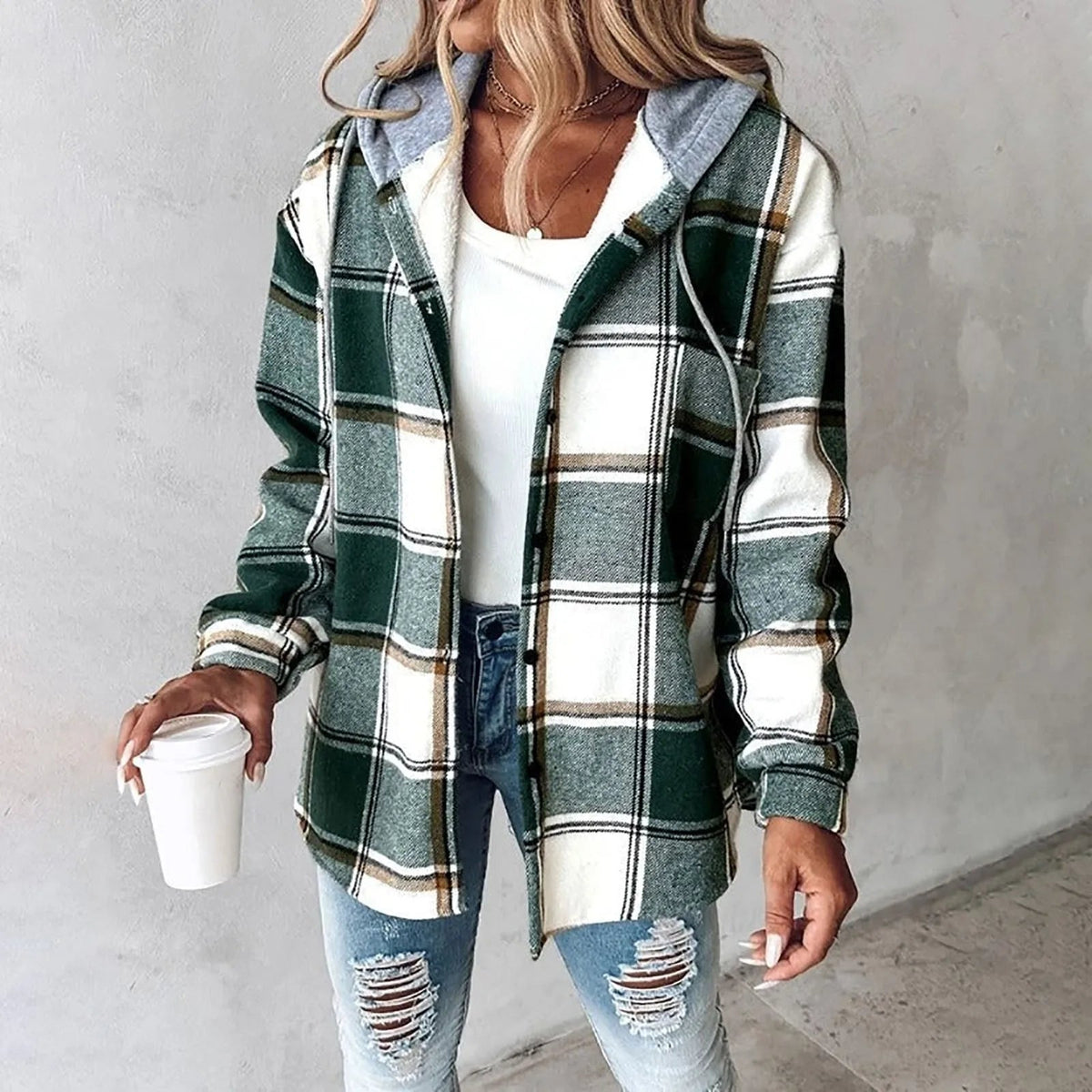 Maissie – Hooded Autumn Jacket