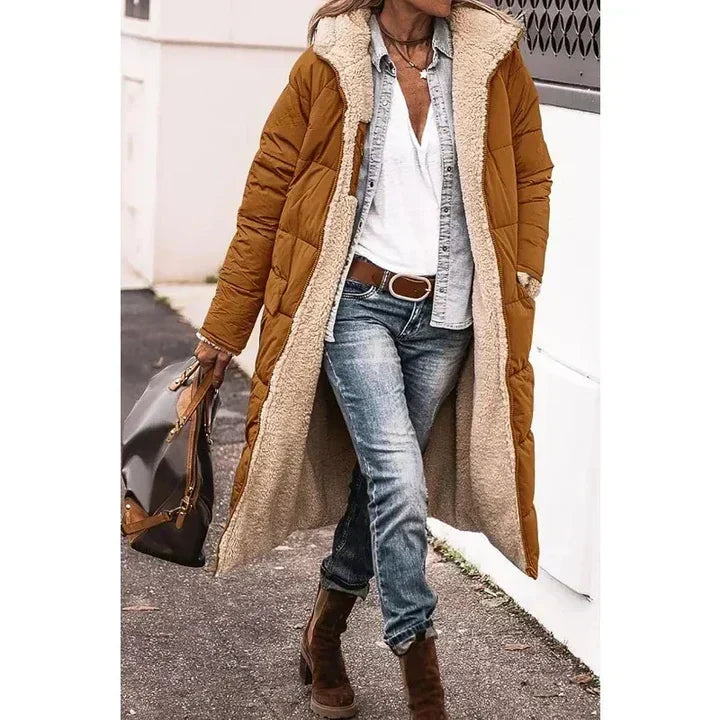 Rebecca – Chic Reversible Winter Jacket