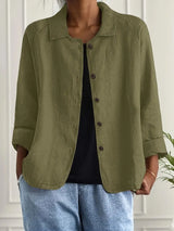 Helen | Button-Front Blouse