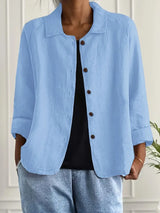 Helen | Button-Front Blouse