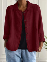 Helen | Button-Front Blouse