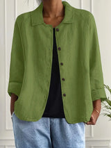 Helen | Button-Front Blouse