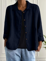 Helen | Button-Front Blouse