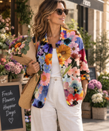 Sandra | Blossom Print Blouse